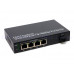 OHZ-1G1F-4E SFP 千兆1光4電SFP光電轉換器 網路交換機 1光4電SFP光電轉換器 千兆SFP光纖轉換器